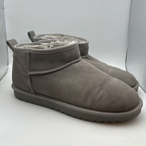 CUSHIONAIRE Women's pull on boot 11 GRAY
